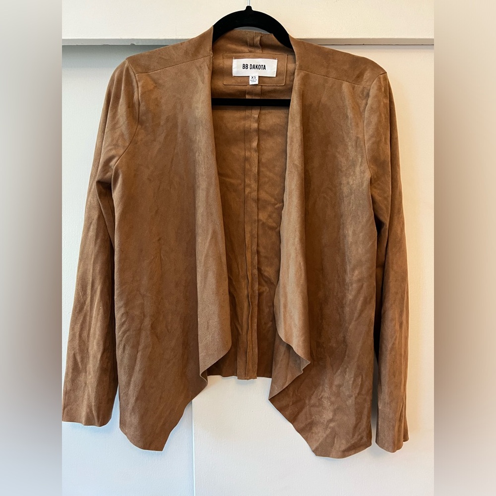 BB Dakota Faux Suede Jacket XS